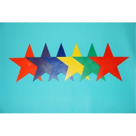 Everrich Industries Everrich EVB-0013 Marker Stars - 9 Inch - Set of 6 Colors EVB-0013